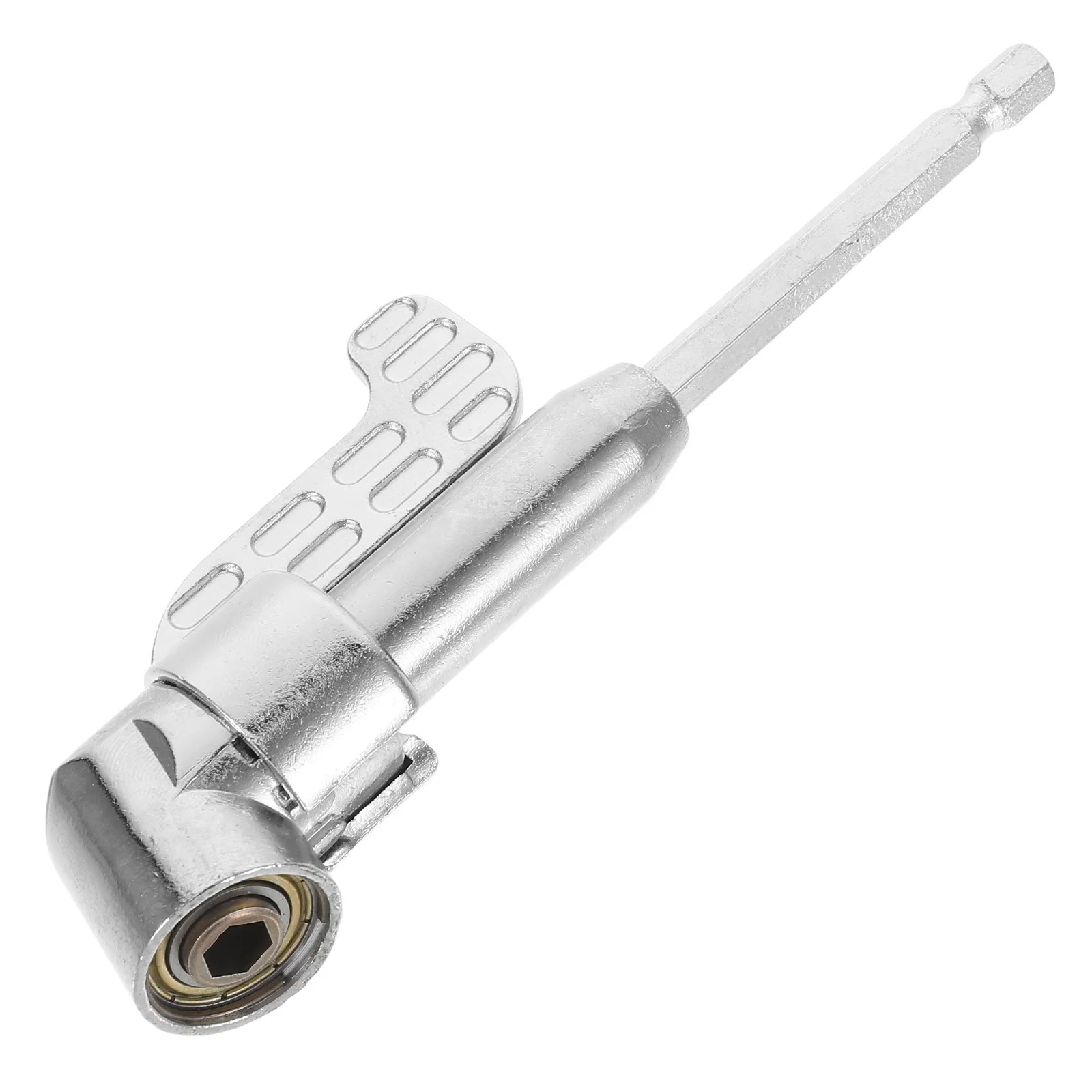 

105 Degree Right Angle Drill Extension Coupler For Electric Drill Socket Wrench Magnetic Bit Holder Flexible Shaft