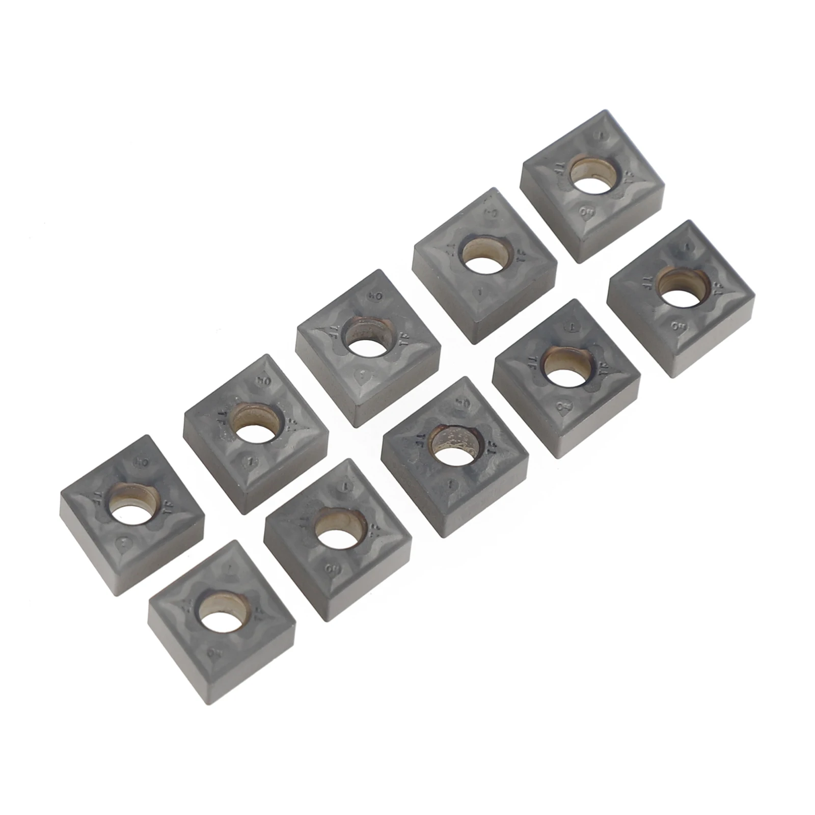 

10 шт. CNMG120404-TF лезвия твердосплавные вставки токарные вставки шлифовальный станок с ЧПУ режущий резак токарные инструменты для нержавеющей стали