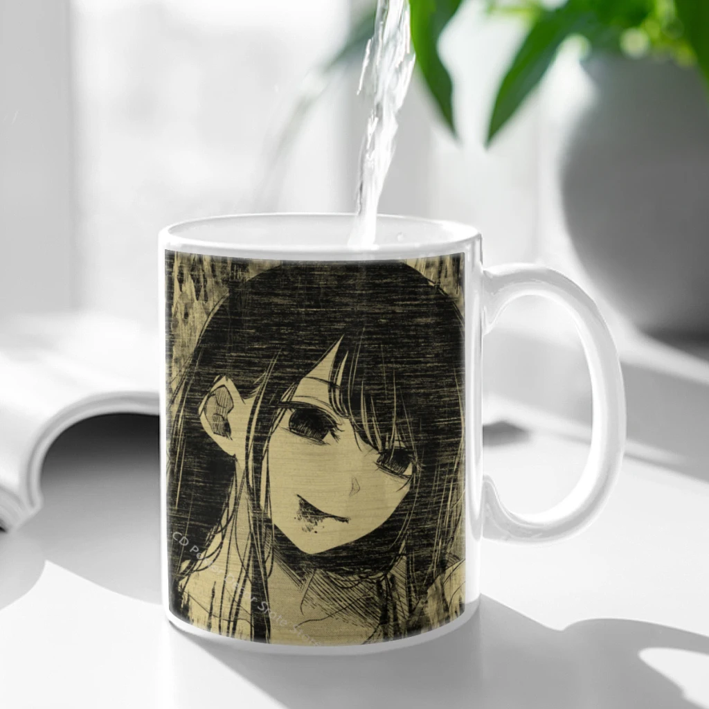 Hot-Anime--Hoshino-Ai-Ruby-Ceramic Mug Cute Coffee Tea Milk Stave Mugs And Cups with Handle Novelty Gifts