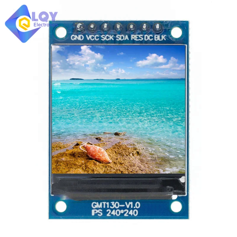 LQY TFT Display 0.96/1.3/1.44/1.8 Inch IPS TN 7P SPI HD 65K Full Color LCD Module ST7789 ST7735 Drive IC 80*160 For Arduino