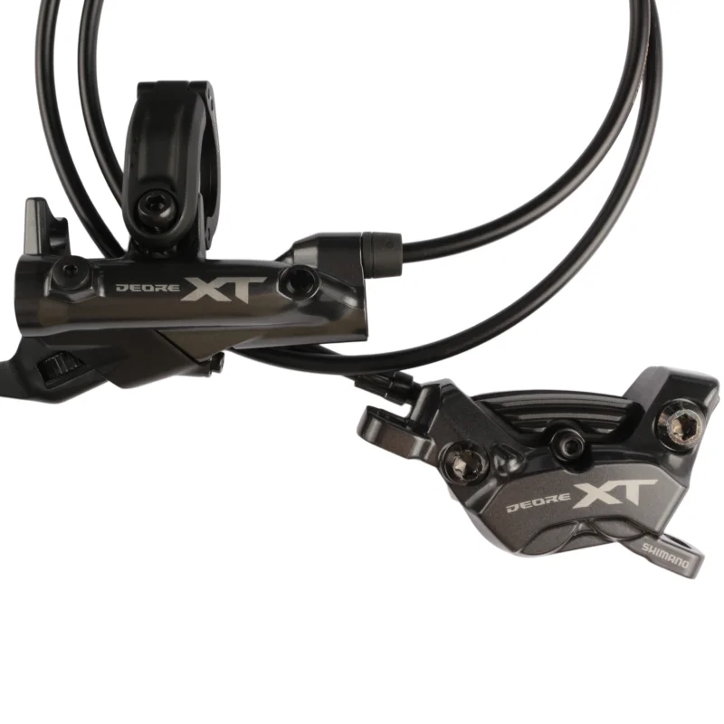 Shimano DEORE XT M8200 Bremse hydraulische Scheibenbremse 2-Kolben M8220 4 Kolben MTB mit J05A ICE-TECH Harzpolster Fahrradteile – Detail 23