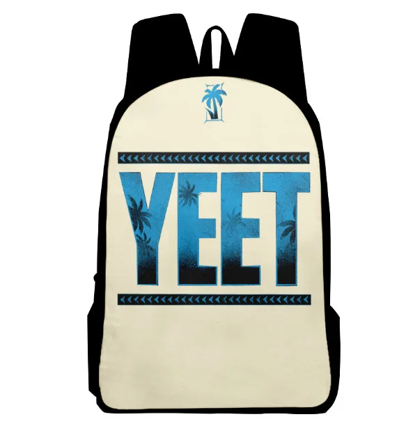 Cartoon Novelty Cool Jey Uso Notebook Backpacks pupil School Bags 3D Print Oxford Waterproof Boys/Girls Laptop Backpacks