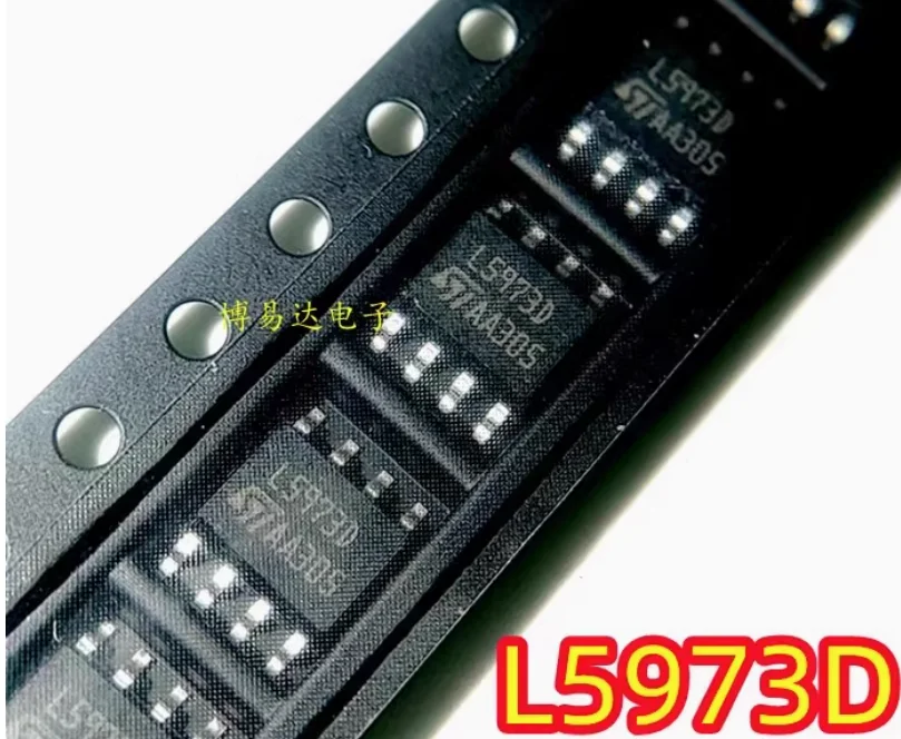 10 peças novo componente eletrônico original l5973d l5973 l5973d013tr sop8