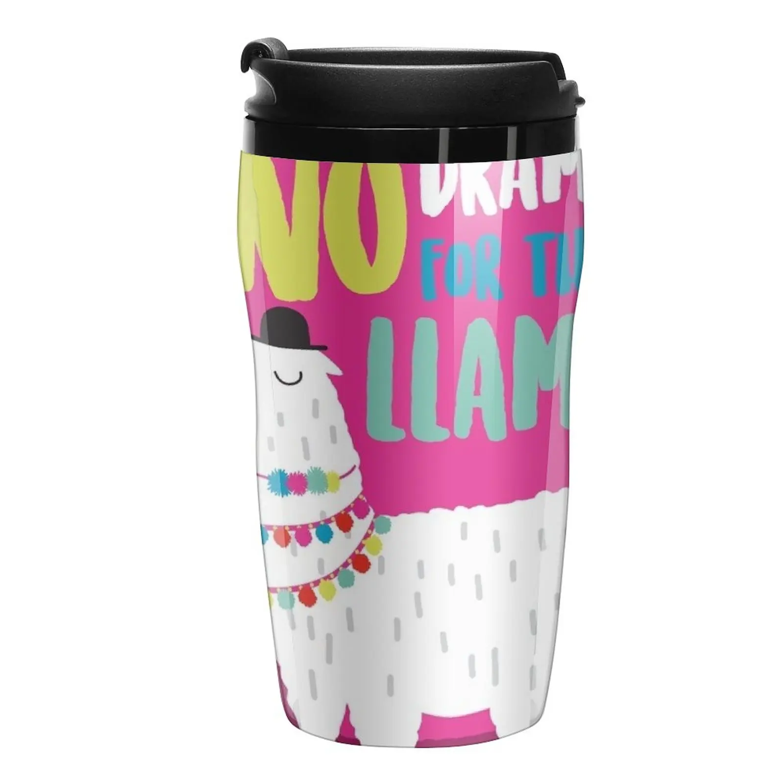 

New No Drama For This LLama Travel Coffee Mug Thermal Cup For Coffee Coffee Mug Coffee Accessory Coffee Glass Cup