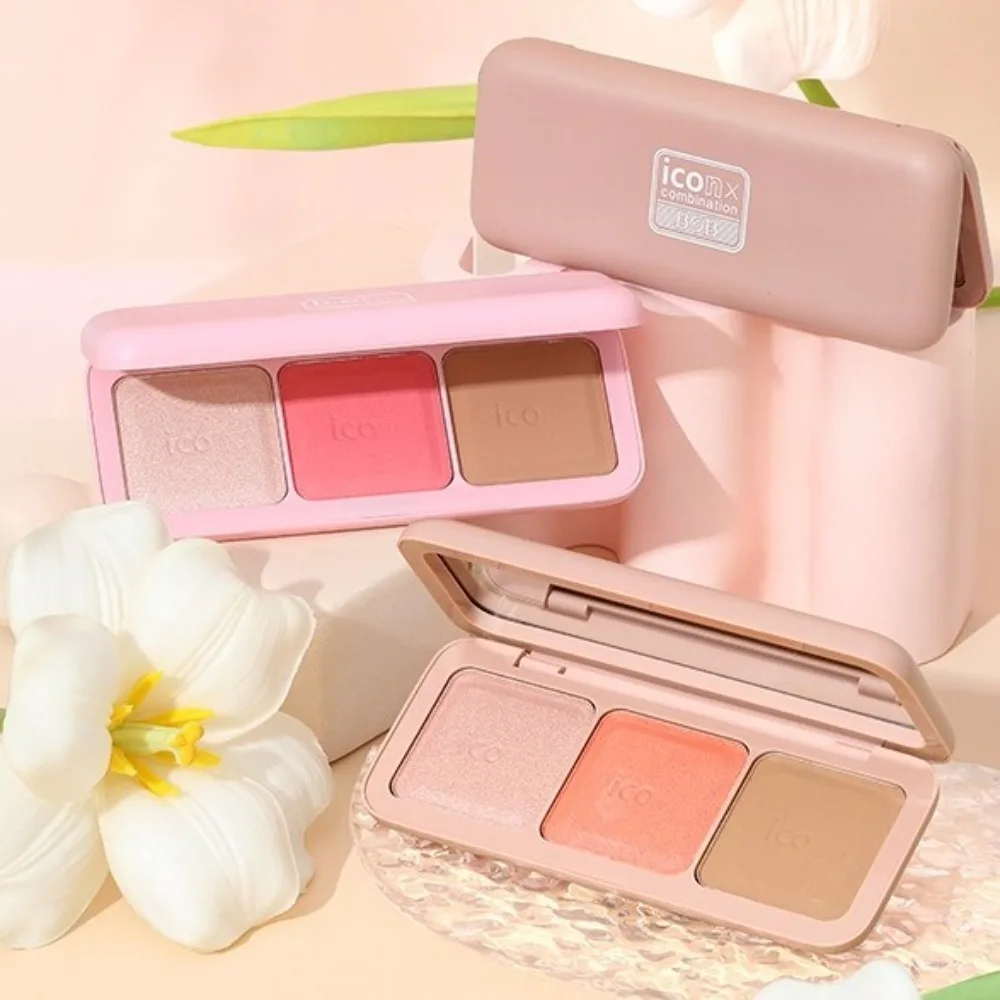 

Matte Finish Matte Blush Brightening Effect Expandable Color Powder Blush Comprehensive Disk Long-lasting Blush Palette