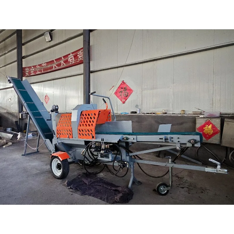 Diesel/Electric Log Splitter Safe and Efficient Wood Log Splitting Equipment