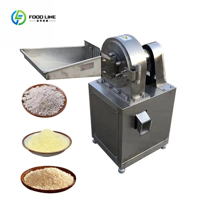 Multiple Model 304 Stainless Steel Spices Herbs Grinding Machine Maize Grain Grinding Machines Flour Mill Machine