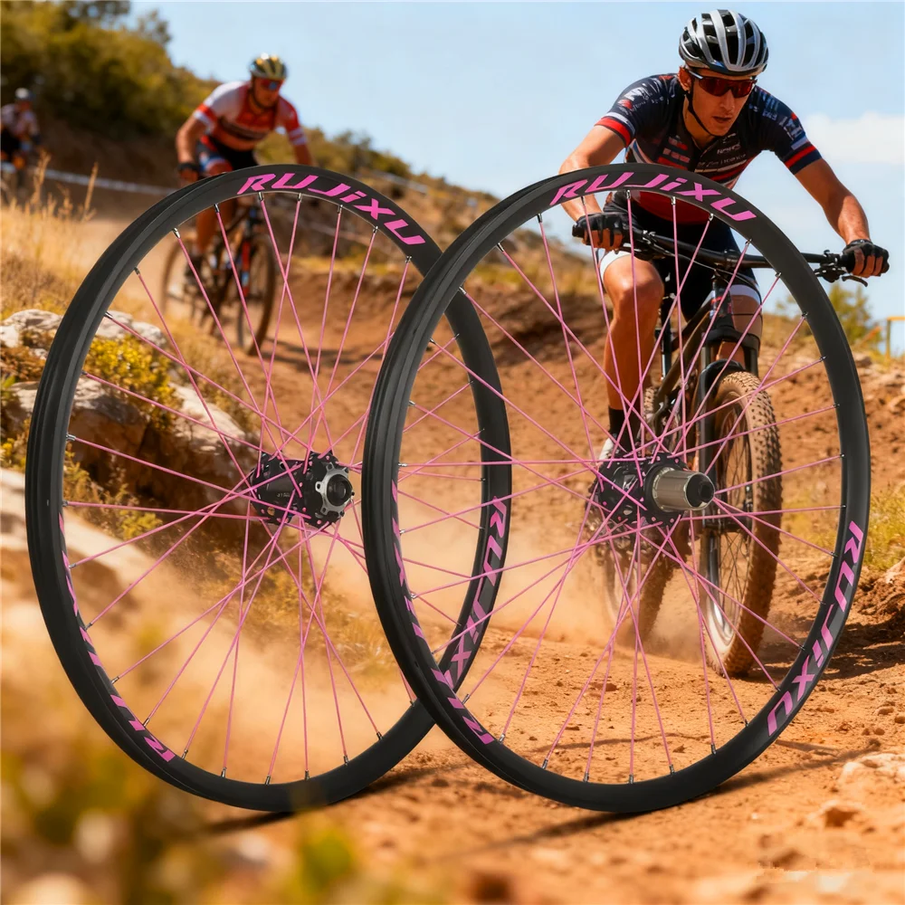 

Mountain bikes Wheel setAluminium Alloy Rim BMX Disc Brake Bicycle wheel 24/26/27.5/29 Inch