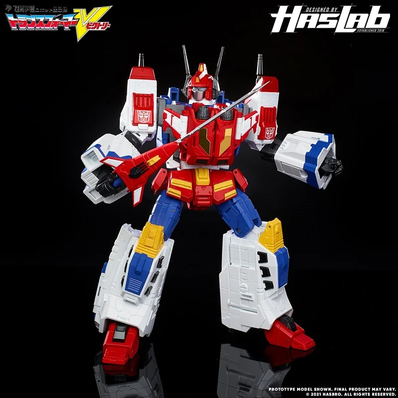 Haslab Transformers Legacy Victory Saber Star Saber 30Cm Anime Original Action Figure Model Toy Birthday Gift Collection