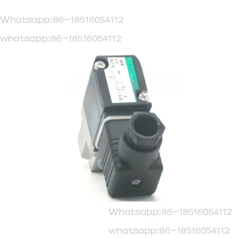 Direct acting two-way single unit solenoid valve FAB31-8-3-12G with DIN terminal box for compressed air