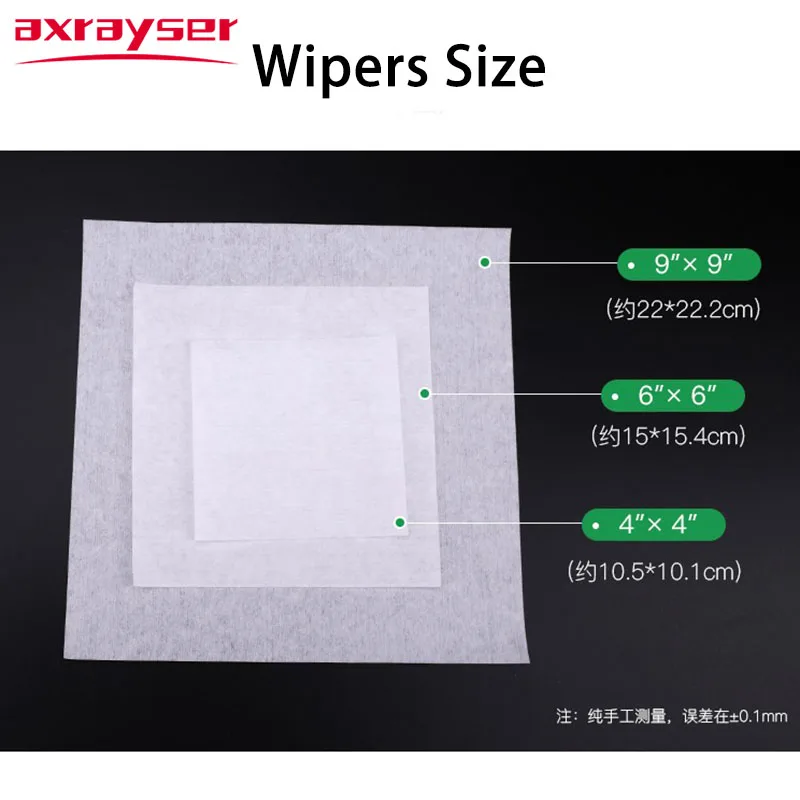 3009 อุตสาหกรรม Cleanroom Wipers ผ้าไม่ทอผ้าไร้ฝุ่นสําหรับทําความสะอาดรูปแบบเครื่องพิมพ์เลเซอร์เลนส์ป้องกัน Windows