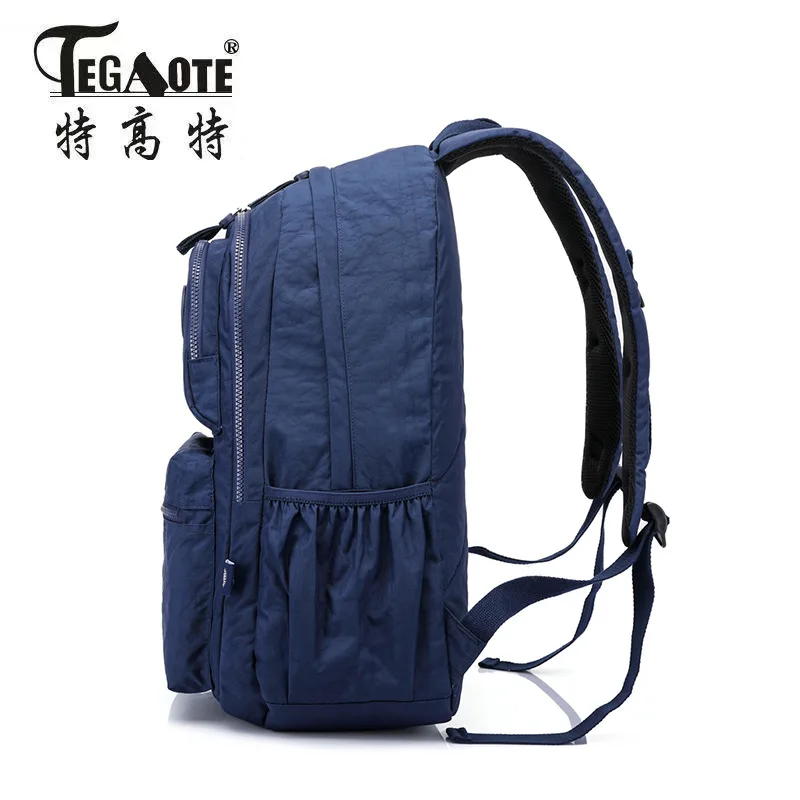 Versatile Student Bag New Backpack Fashion Waterproof Nylon Travel Bags Students High Capacity Leisure Light Outdoor Backpacks