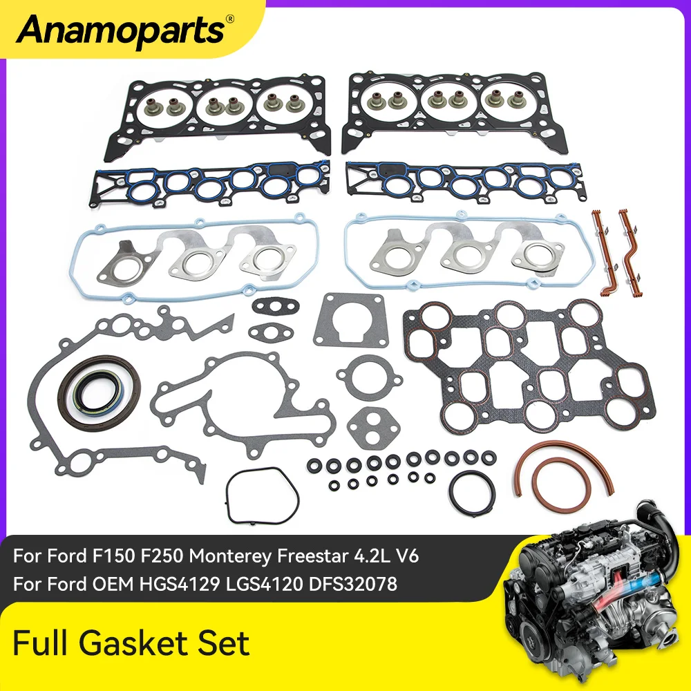 

Полный комплект прокладок для Ford F150 F250 Monterey dogear л V6