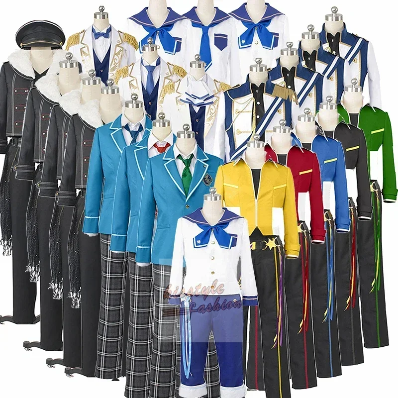 

Ensemble Stars Knights Rabits Fine Undead Anzu Subaru Akehoshi Hokuto Hidaka Makoto Yuuki Cosplay Costume,Customized Accepted