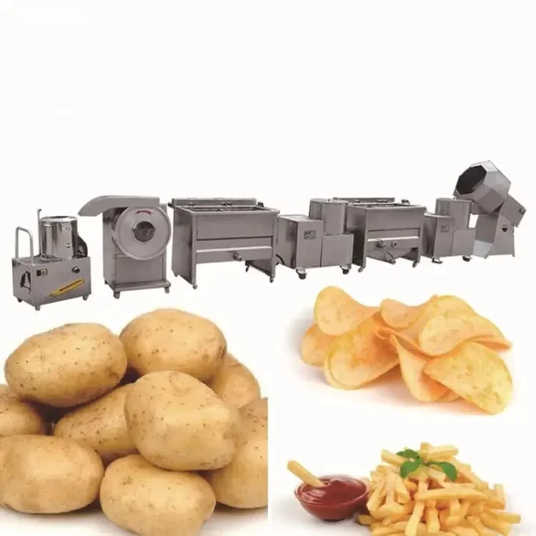 HK small scale potato chips making machine potato chips slicing machine machine to make potato chips