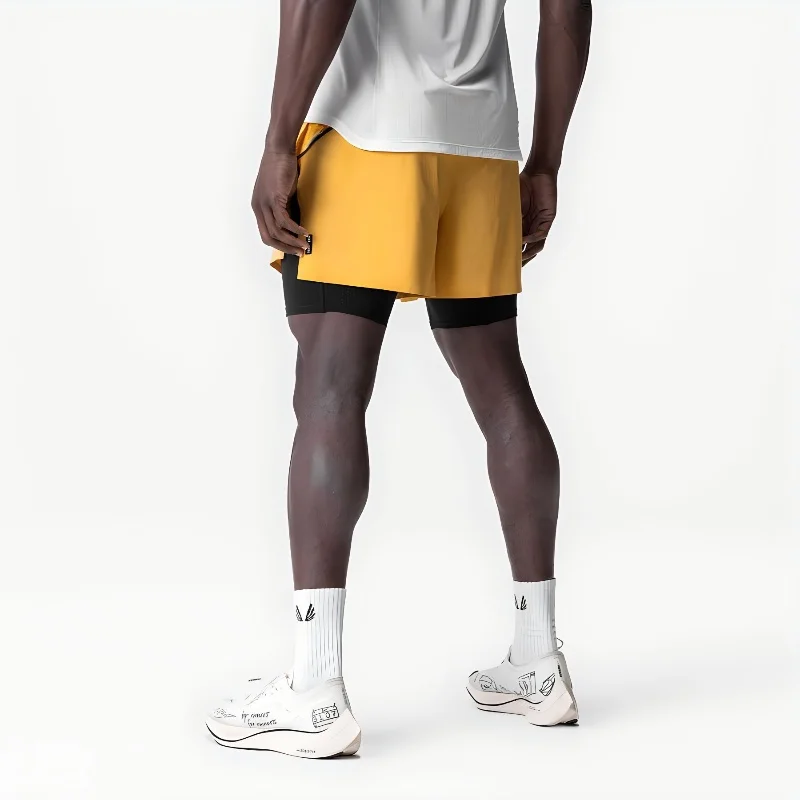 Men's Running Shorts Gym 2 In 1 Sports Shorts Fitness Leisure Workout Breathable Quick Dry Double Layer Training Shorts Men image 3