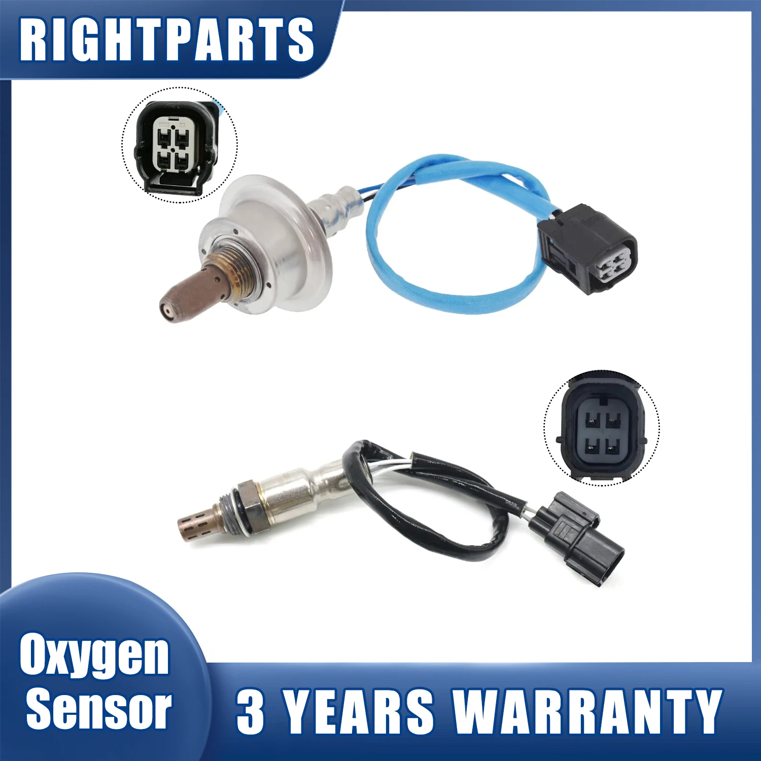 

New Up+Downstream Oxygen O2 Sensor 36531-RNA-A01 36532-RNA-A01 234-9124 234-4350 For 2007 2008 2009 2010 2011 Honda Civic 1.8L