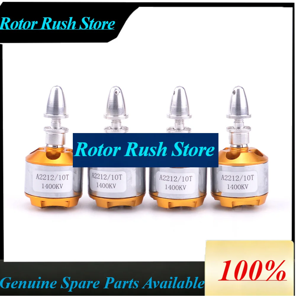 RoRusAA4pcs/lot XXD A2212 2212 1000KV 13T / 1400KV 10T Brushless Motor For F450 450mm Quad Rotor Multicopter RC Aircraft