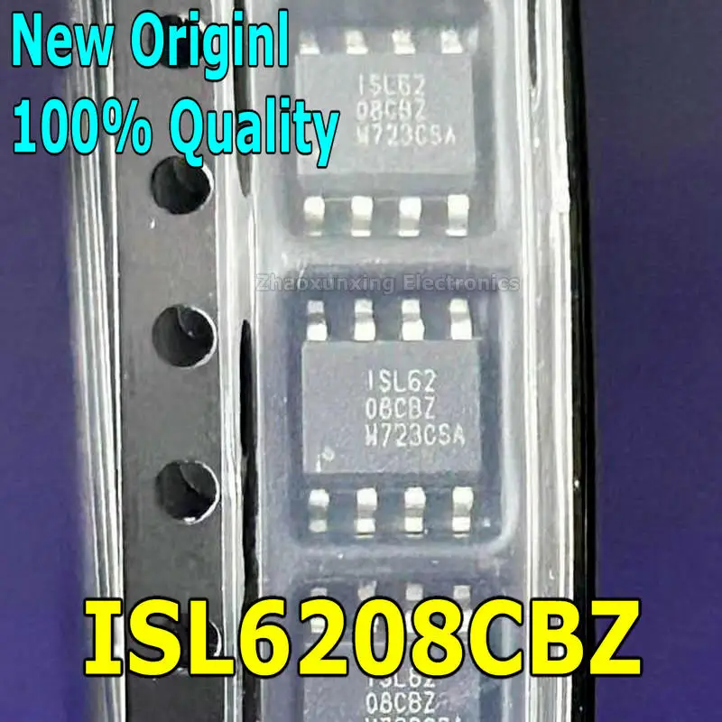 5~20PCS   New   ISL6208CBZ-T    ISL6208CBZ    ISL6208   6208   SOP-8     Chipset
