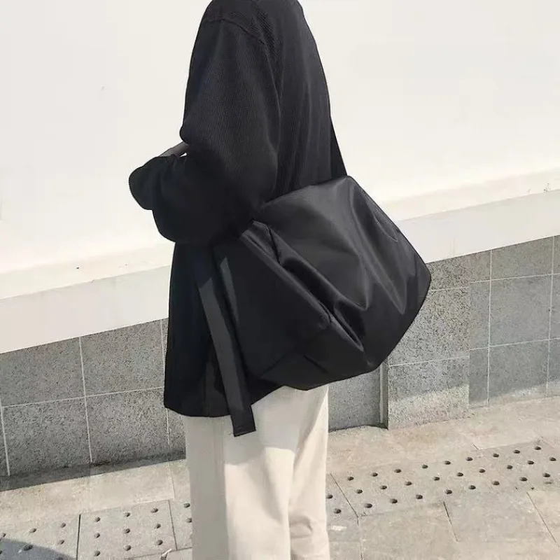 

Japanese shoulder bag, crossbody bag, large capacity men's casual nylon travel bag, women's clothing style