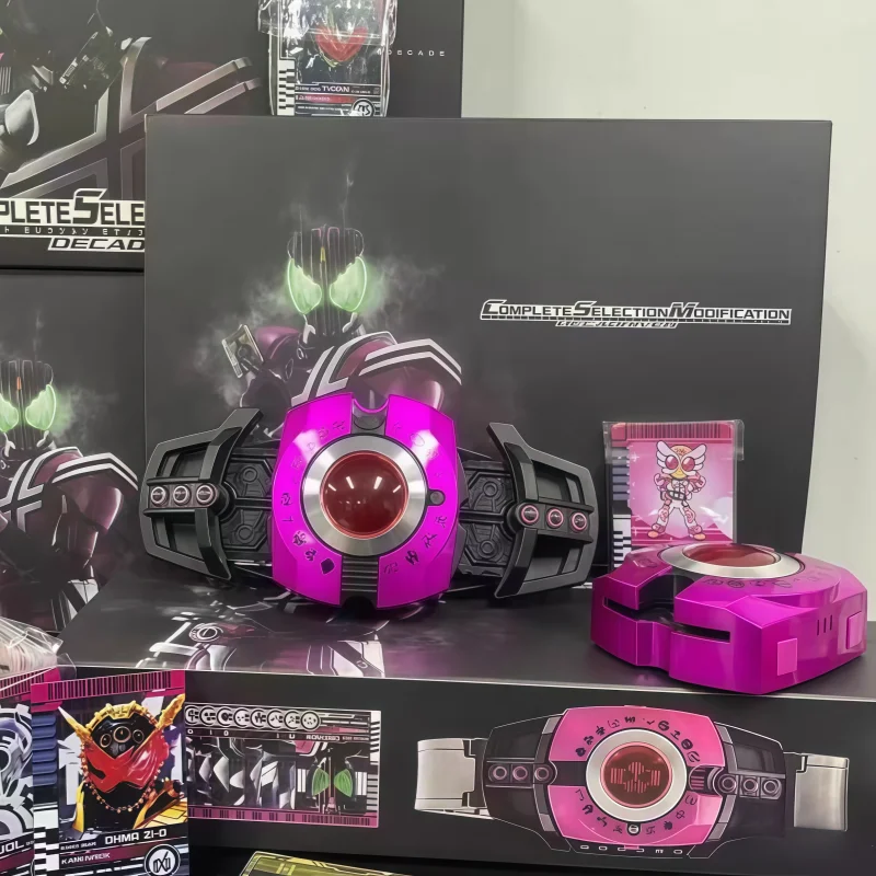 

Kamen Rider Pink Decade Transform Belt 7.0 Upgraded Version Touch Card Holder Complete Set Simulation Hero Belt Collection Toy