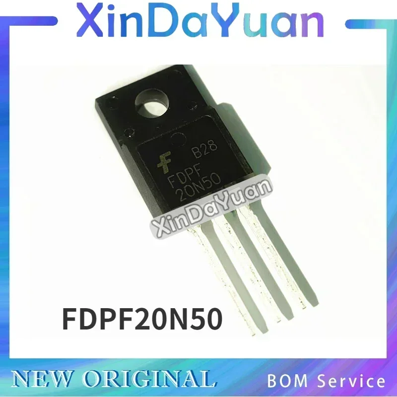 10 pcs FDPF20N50 20N50  20A 500V  Field Effect Tube Liquid Crystal MOS Tube