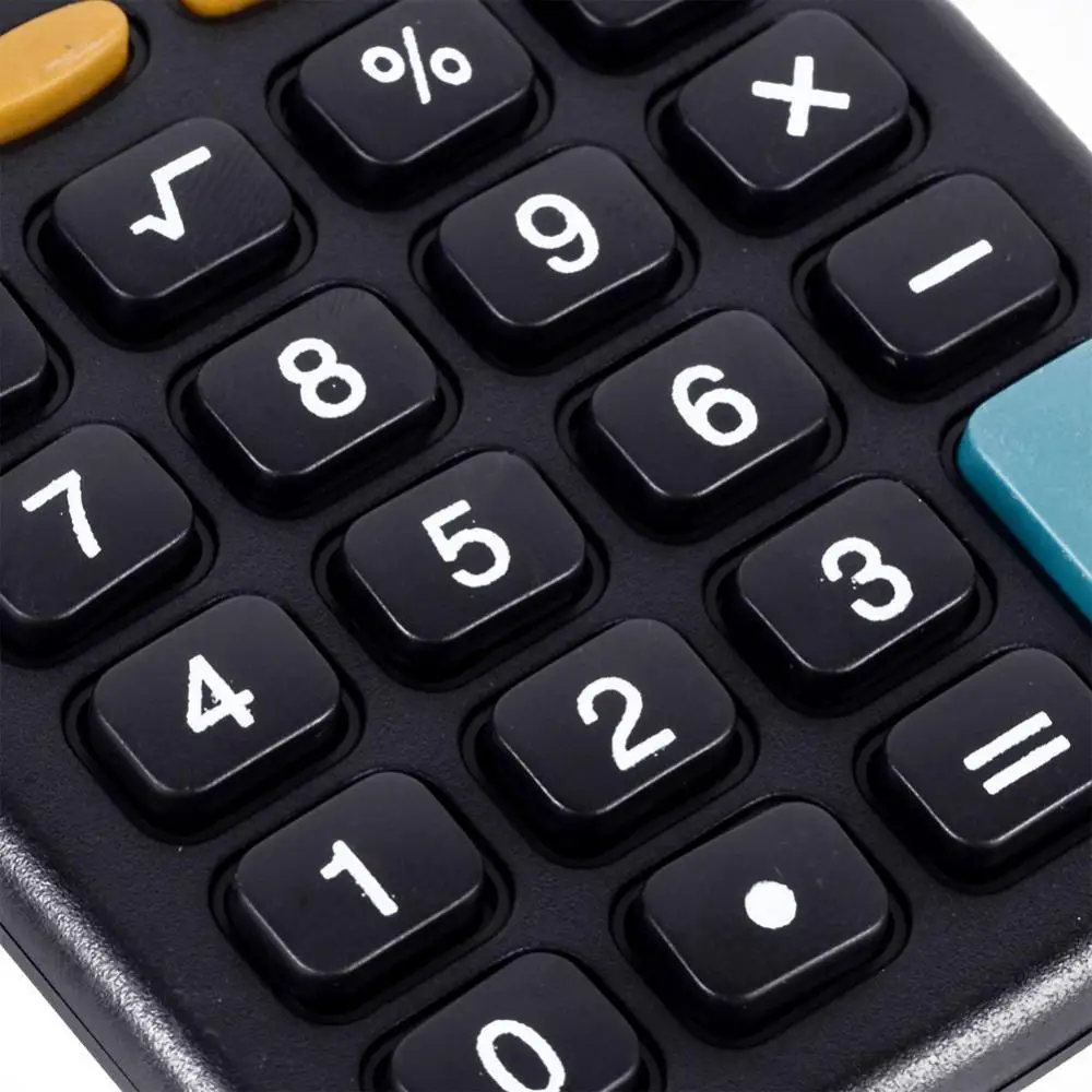 8 Digits Electronic Mini Portable Office Calculator Calculator KK-402 Calculators Pocket Study Student School Office Calculators