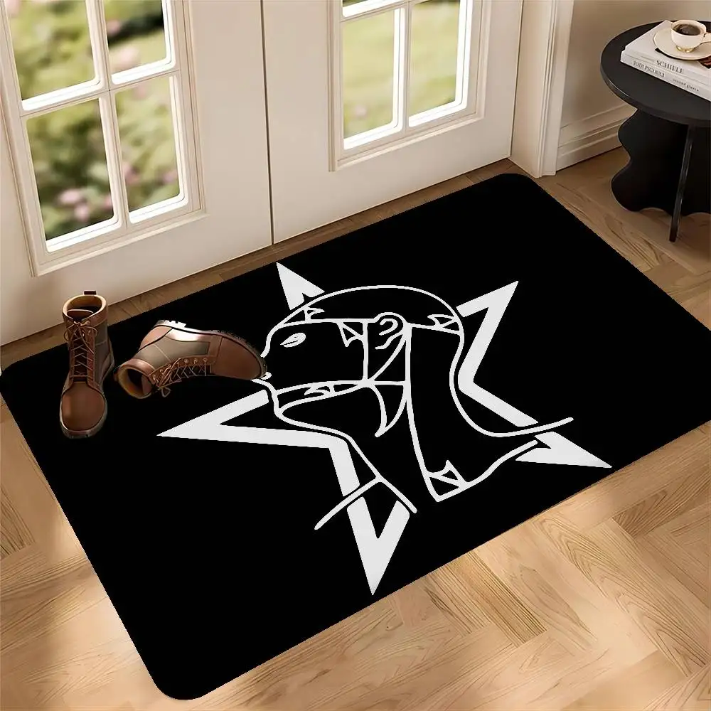 The Sisters Of MercyS band Room Mats Cheaper Anti-slip Modern Living Room Balcony Printed Household Carpets