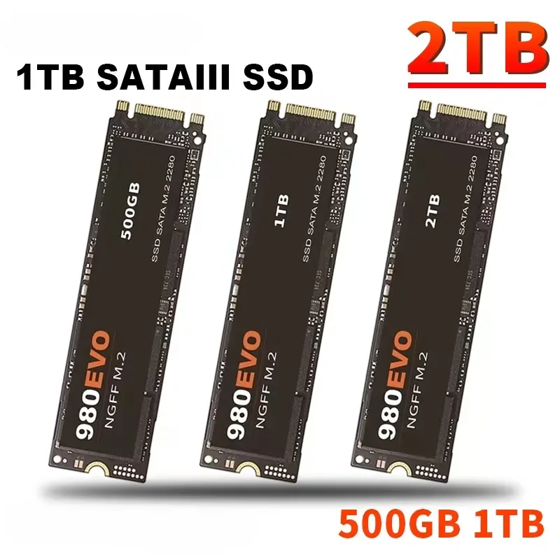 

Original 2TB M.2 SSD 500GB NGFF hard Drive 980EVO NVMe pcie 970 PRO Hdd Hard Disk Internal For Laptop/Desktop/mac