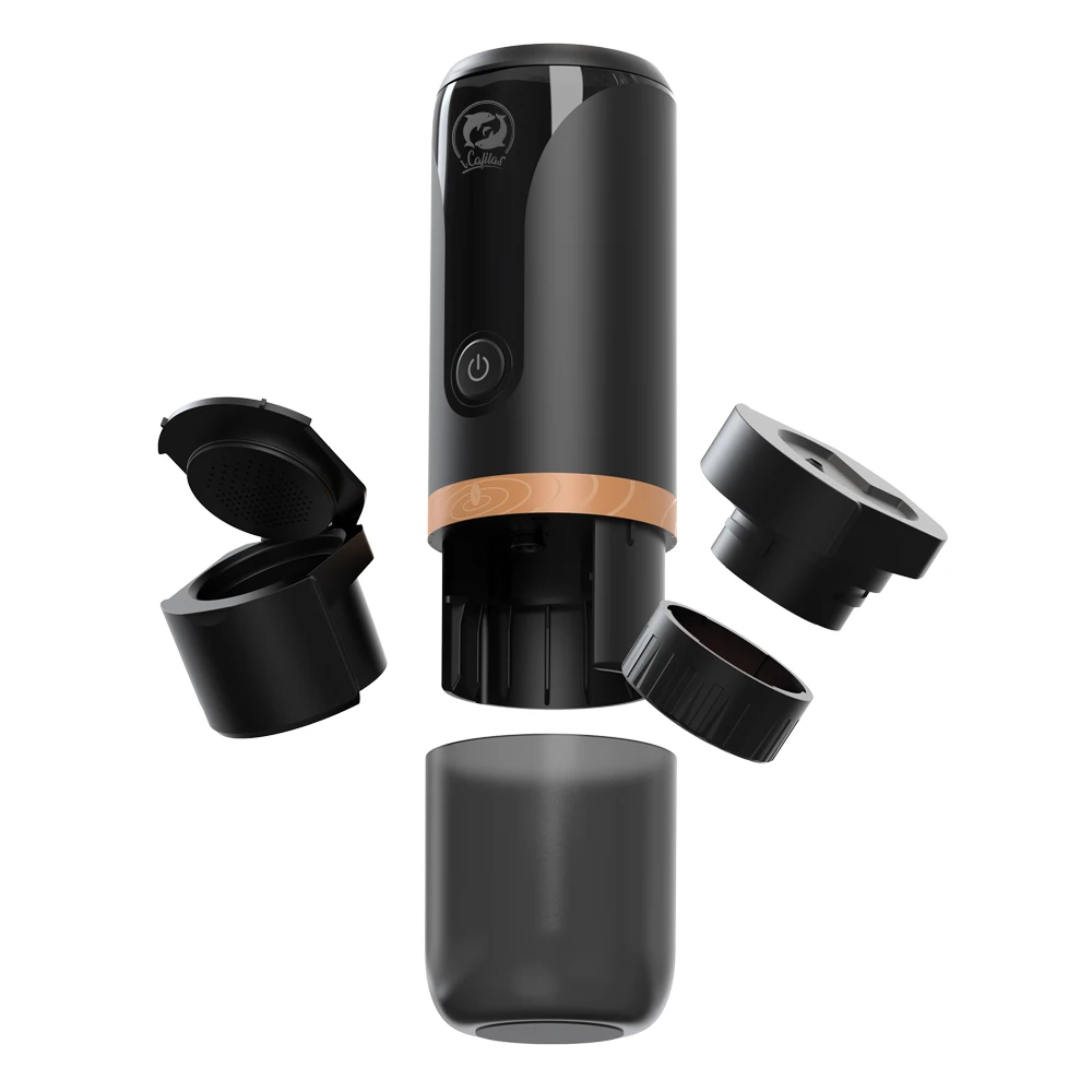 Italian Manual Espresso Machine Portable Mini Piston Coffee Maker for Home Office Outdoor Use Electric Household Coffee Machine
