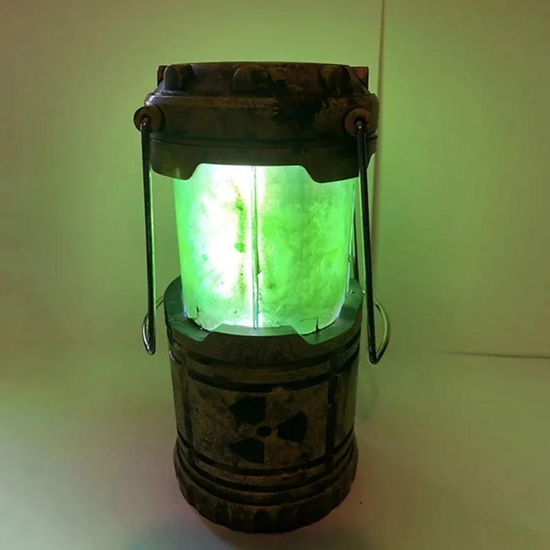 Nuclear Reactor Lantern Gift Mini Handheld Nuclear Reactor Lantern Toy Doomsday Nuclear Reaction Push Simulation Illuminator