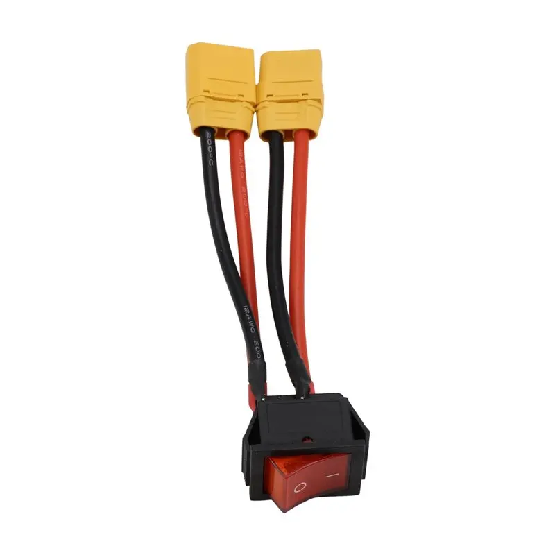 A53M-XT90 Plug 30A High Load Electronic Switch Power On-Off Switch For RC Drone For UAV Battery ESC Connections