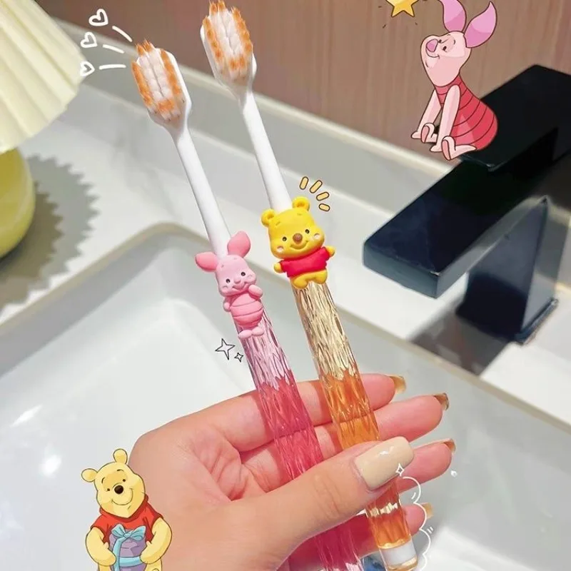 Sanrio Adult Soft Haired Toothbrush Couple Dress Girl High Beauty New Year High Density Velvet Care Gum Antibacterial