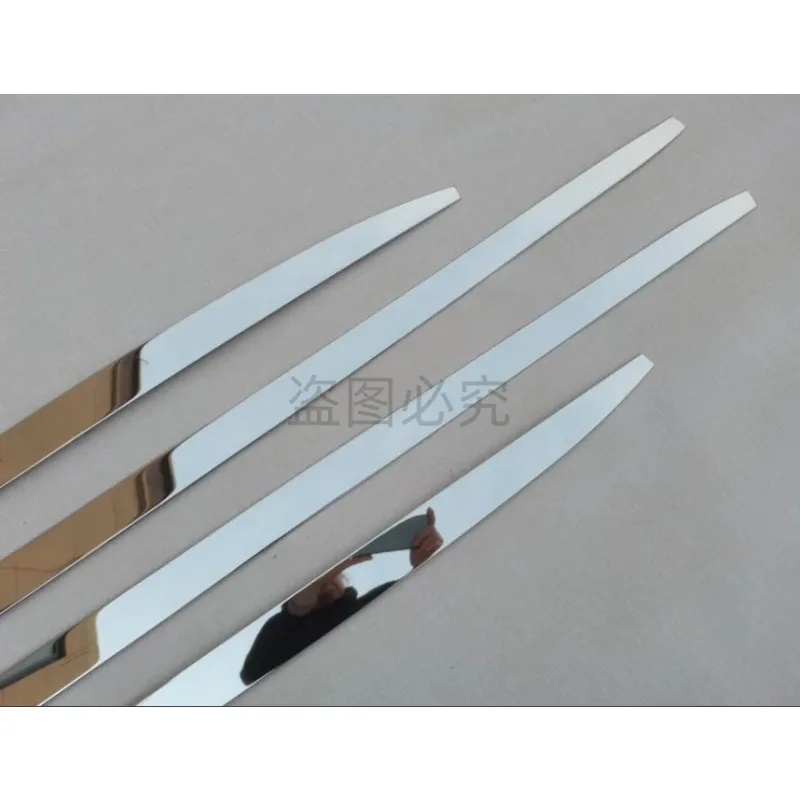 Car Accessories  2010 2011 2012 2013 2014 2015 2016 For Volkswagen Tiguan Body door side anti-collision decorative bright strip