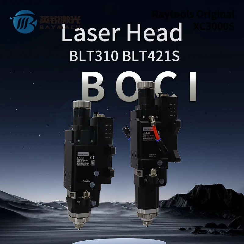 BOCI Laser Head BLT421s 8KW Cypcut Control System BLT310 4000W Automatic Fiber Cutting Machine Spare Parts QBH Connector FL200