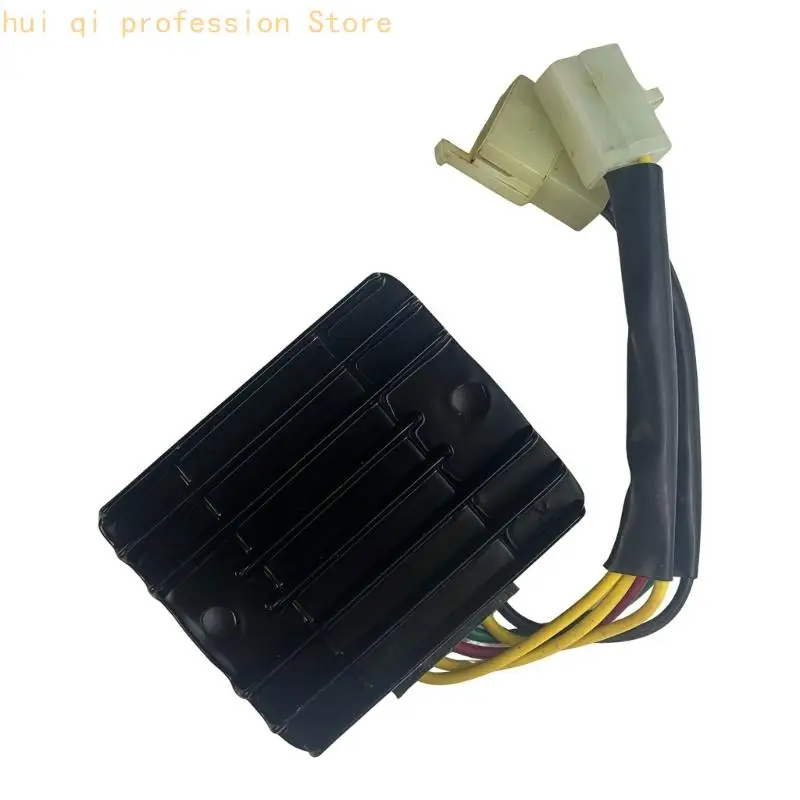 Motorcycle Electrical Repair Regulator, 12V Current Control Assembly with Molded Terminal Ends, For GY6 50cc to 250cc Garage