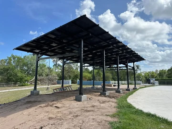Factory Direct Four Column Waterproof Solar Carport High Durability for Distribution