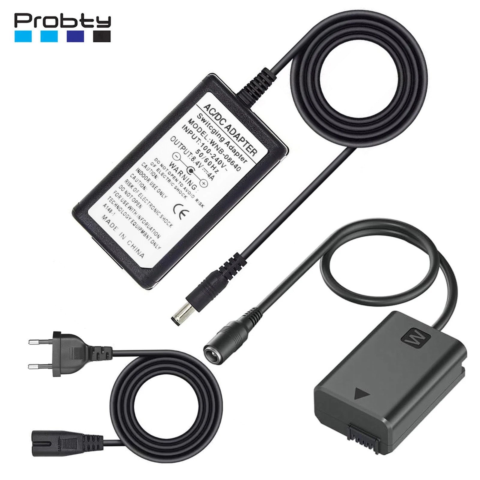 

AC-PW20 ZV-E10 Power Adapter NP-FW50 Dummy Battery Kit for Sony Alpha ZV-E10 A6000 A6100 A6300 A6400 A6500 A5000 A5100 A7 A7II