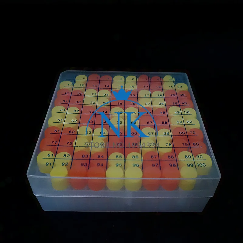 Imagem -05 - Conjunto Incluem Uma Parte 100-caixa de Armazenamento de Código Digital de Rede para a Loja Criovial Mais 100 Peças 1.8ml Tubo de Refrigeração de Plástico 1