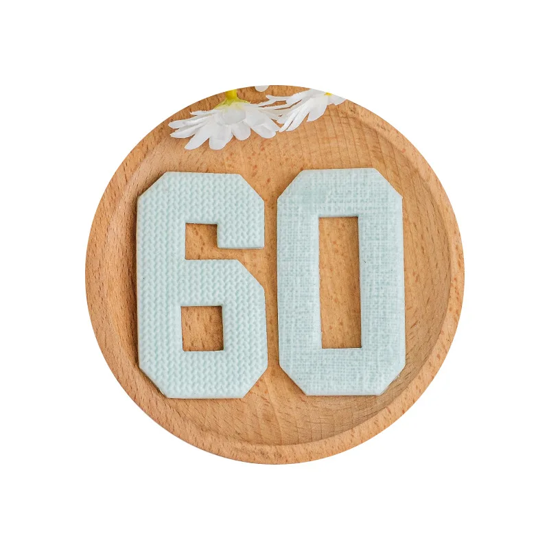 Number One to Nine Cookie Cutters Birthday Cake Decoration Molds Fondant Biscuit Plastic Moulds DIY Baking Tools