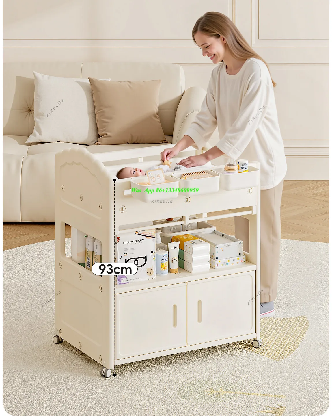 Nursing Touch Table Multifunctional Diaper Change Bidet
