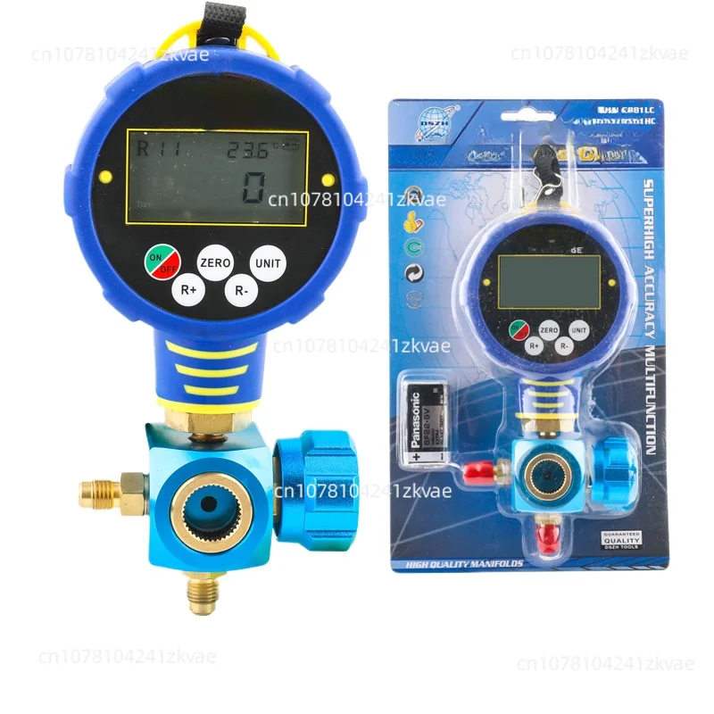 Digital Manifold Gauge Refrigeration Pressure Tester WK-688L /H WK-6881LC /H High Pressure Air Conditioning Low Pressure Meter