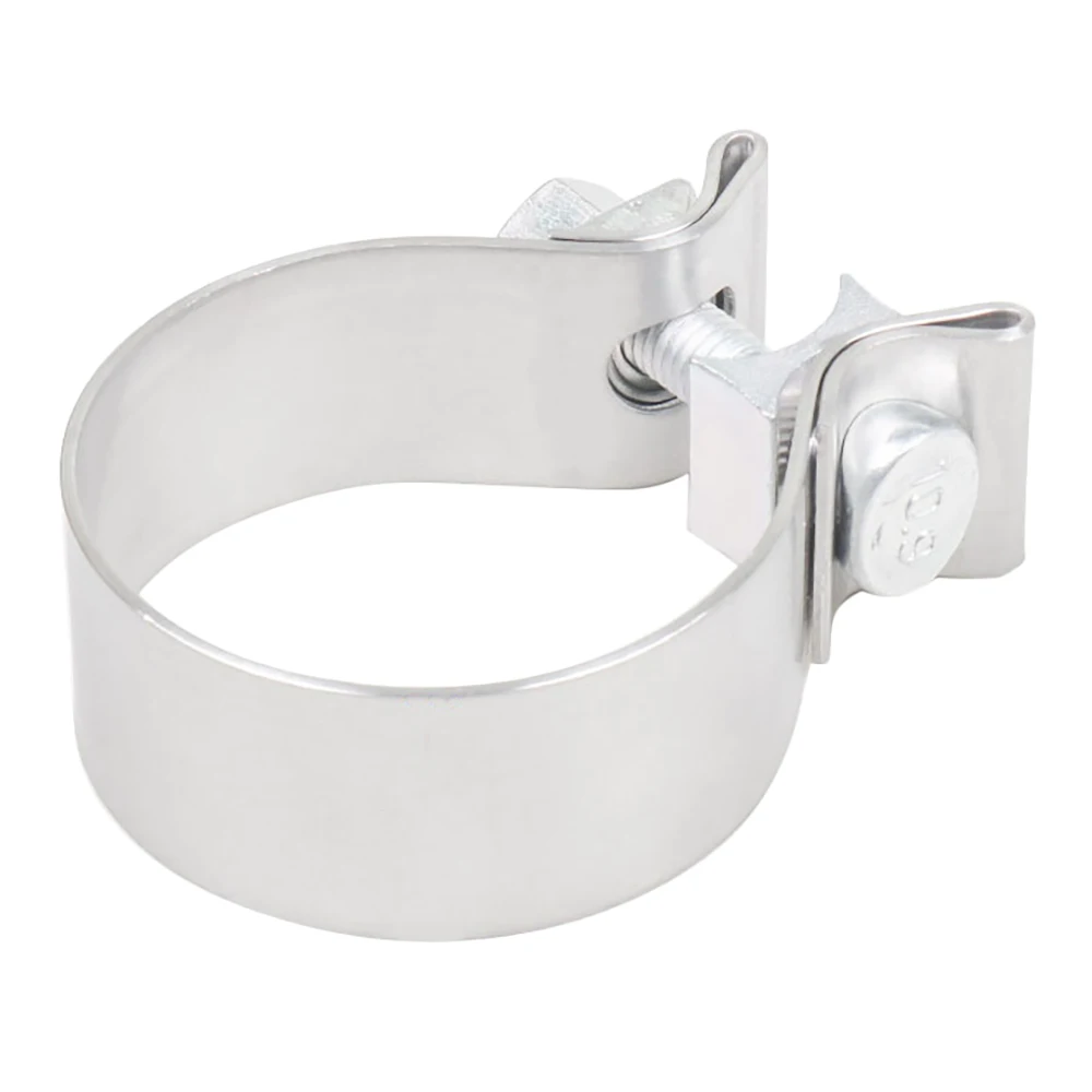 3.0inch 76mm Butt Joint Universal Stainless Steel ​Exhaust Clamp Band Kit Auto Turbo Pipe