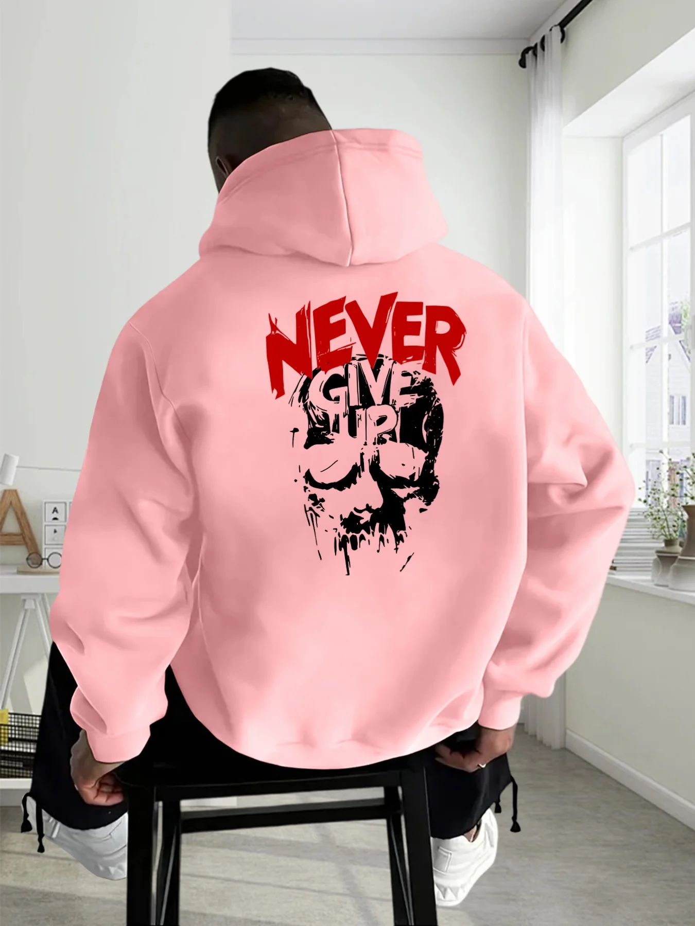 Wardrobe Essential Men'S New Classic Hooded Sweatshirt Casual Wear Must-Have Style, Easy Relaxed And Atmospheric Fit for All Da