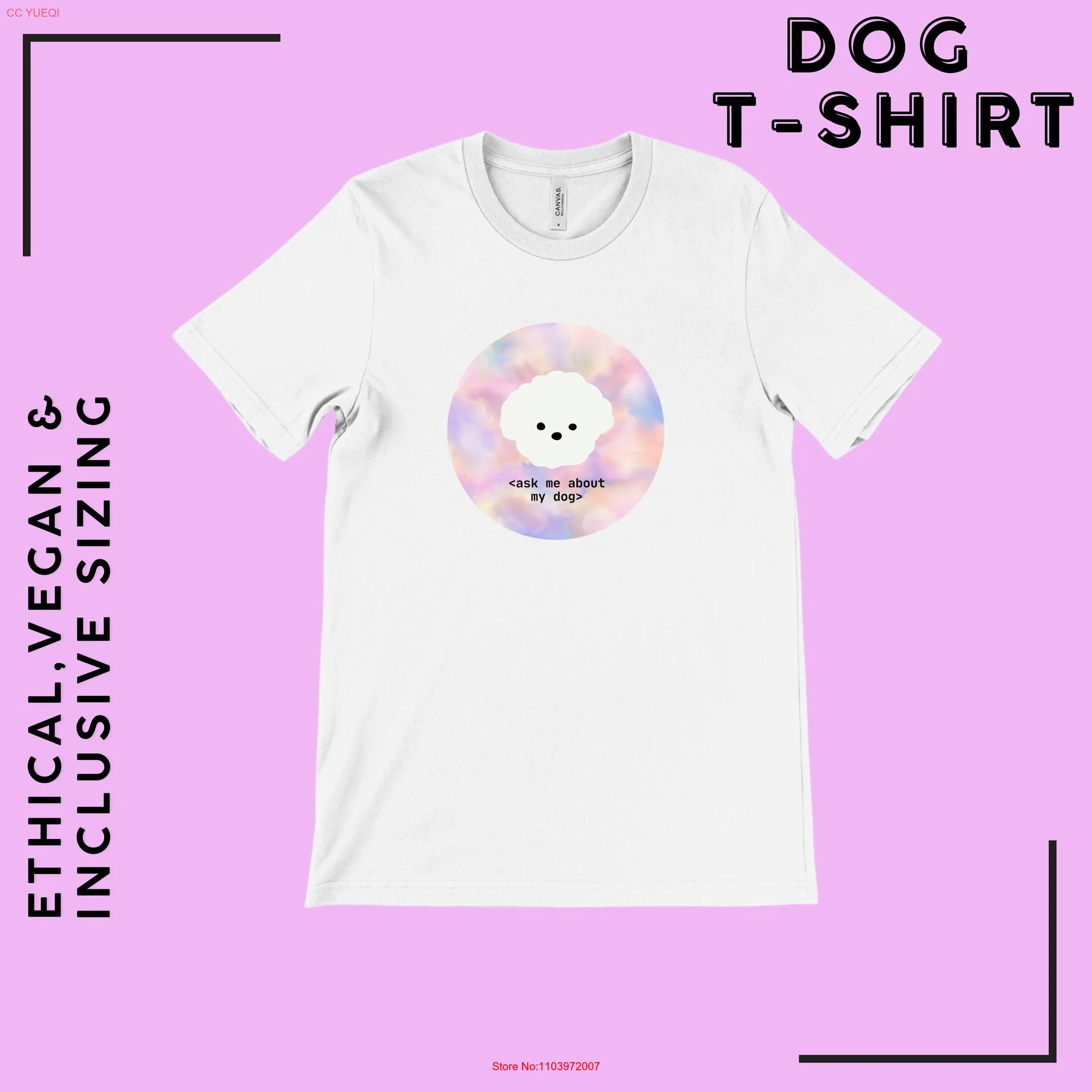 Футболка с собакой любовник ask me about my owner щенки подарки для влюбленных забавная женская одежда милая с длинными или короткими рукавами Футболка с собакой любовник ask me about my owner щенки подарки для влюбленных забавная женская одежда милая с длинными или короткими рукавами