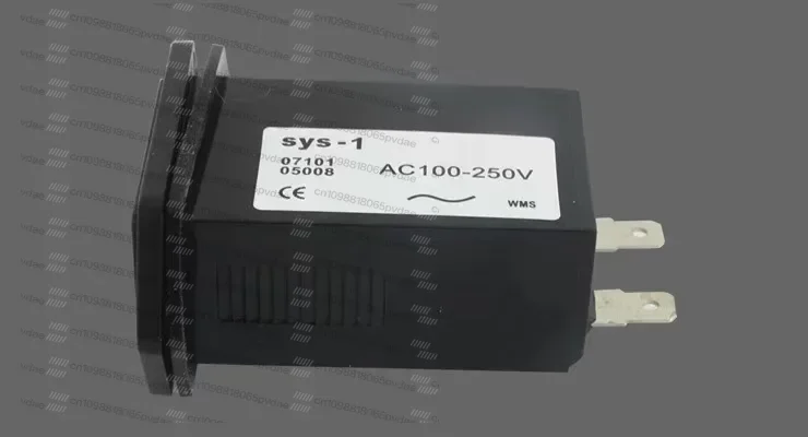 1PCS 6 Digits 100-250V AC Hour Meter,Complete Sealed Quartz Timer Counter SYS-1 12V 24V DC AC 110V 220V