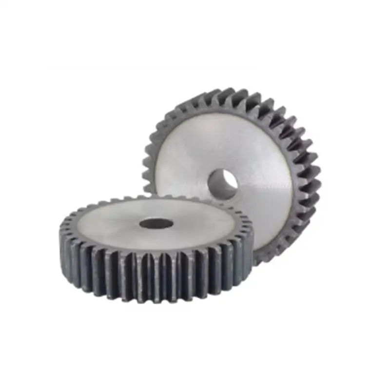 Flat Teeth Gear 1 Mod 51T 52T 54T 55T 56T 57T 58T Craft Hole 45# Steel Total Height 10mm Mechanical Drive Accessories