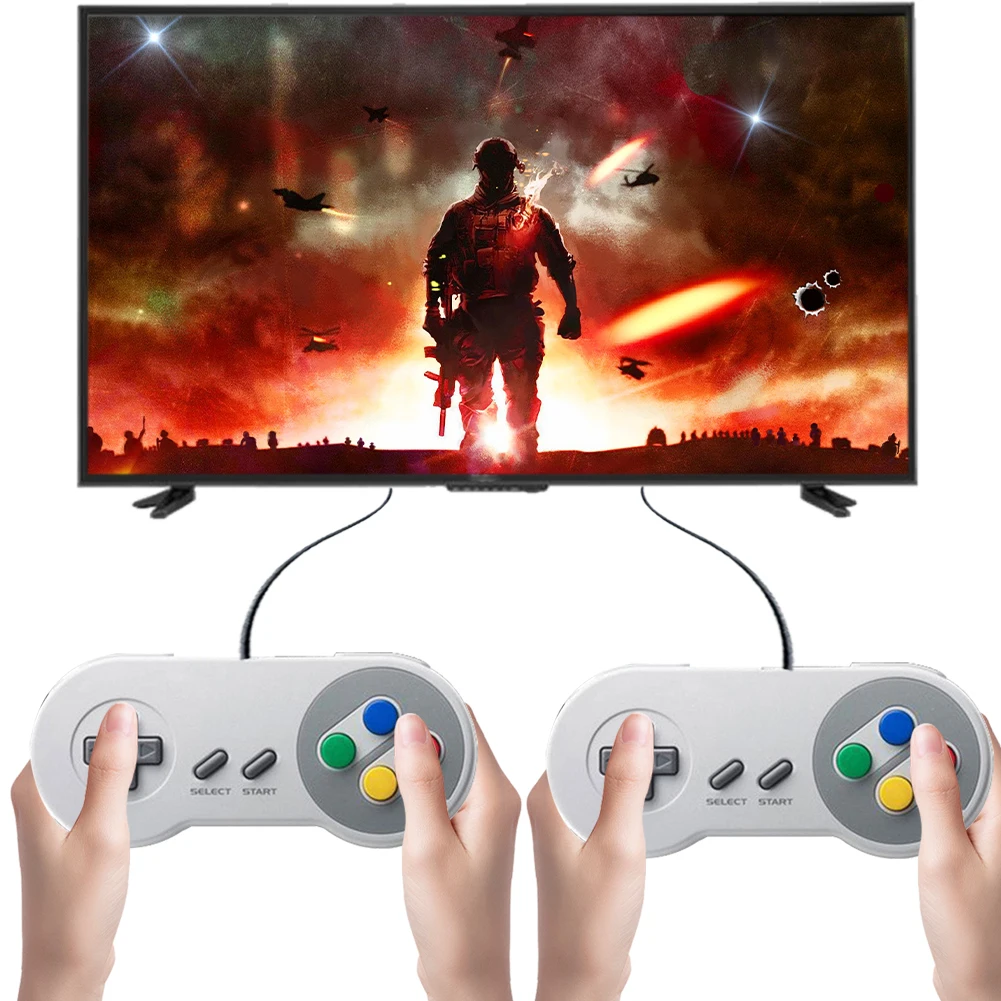 Мини-телевизионная игровая консоль с 2 контроллерами, портативная игровая консоль, встроенная игровая консоль 620, портативный игровой плеер, рождественский подарок
