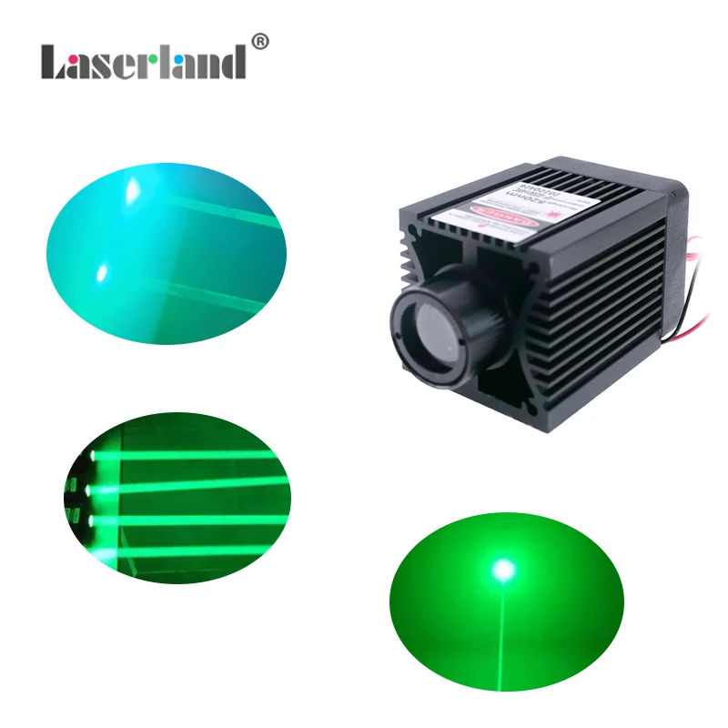 

530nm 200mw Green Diode Laser Module for Stage lighting Bird/Animal Scare Escape Room Haunted House