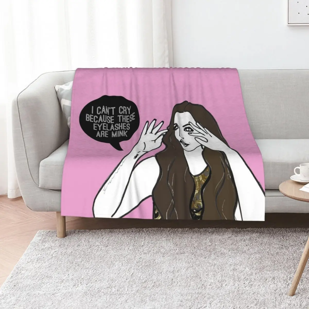 

Mink Throw Blanket Beach Furry wednesday cosplay anime Blankets